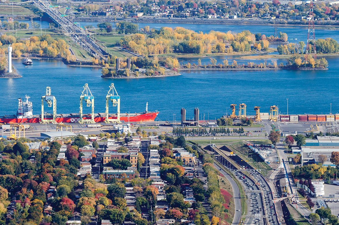The Port of Montreal is one of the pillars of Montréal's revitalization.  (in French only)